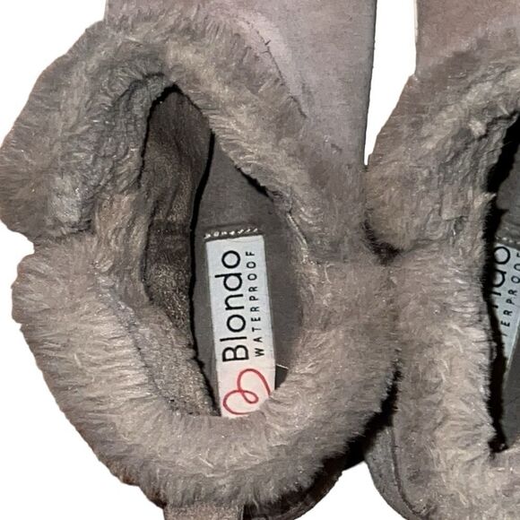 Blondo Tan Suede Booties Size 7.5 - Picture 8 of 8